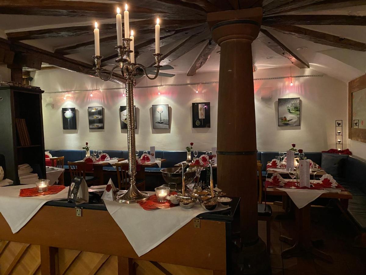 Marktplatzhotel - Restaurant Tafelspitz Weinheim Ngoại thất bức ảnh