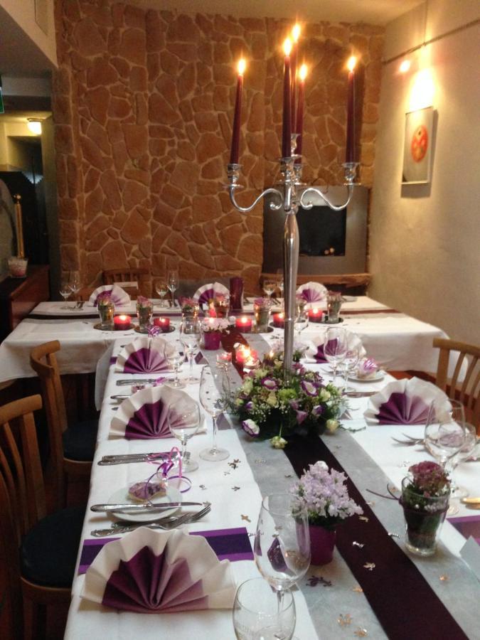 Marktplatzhotel - Restaurant Tafelspitz Weinheim Ngoại thất bức ảnh